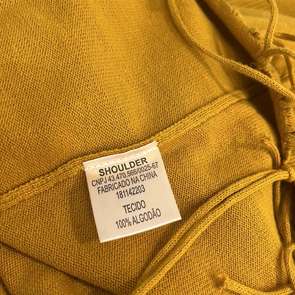 COZY RIBBED TURTLENECK PULLOVER MUSTARD YELLOW - Picture 7 of 7